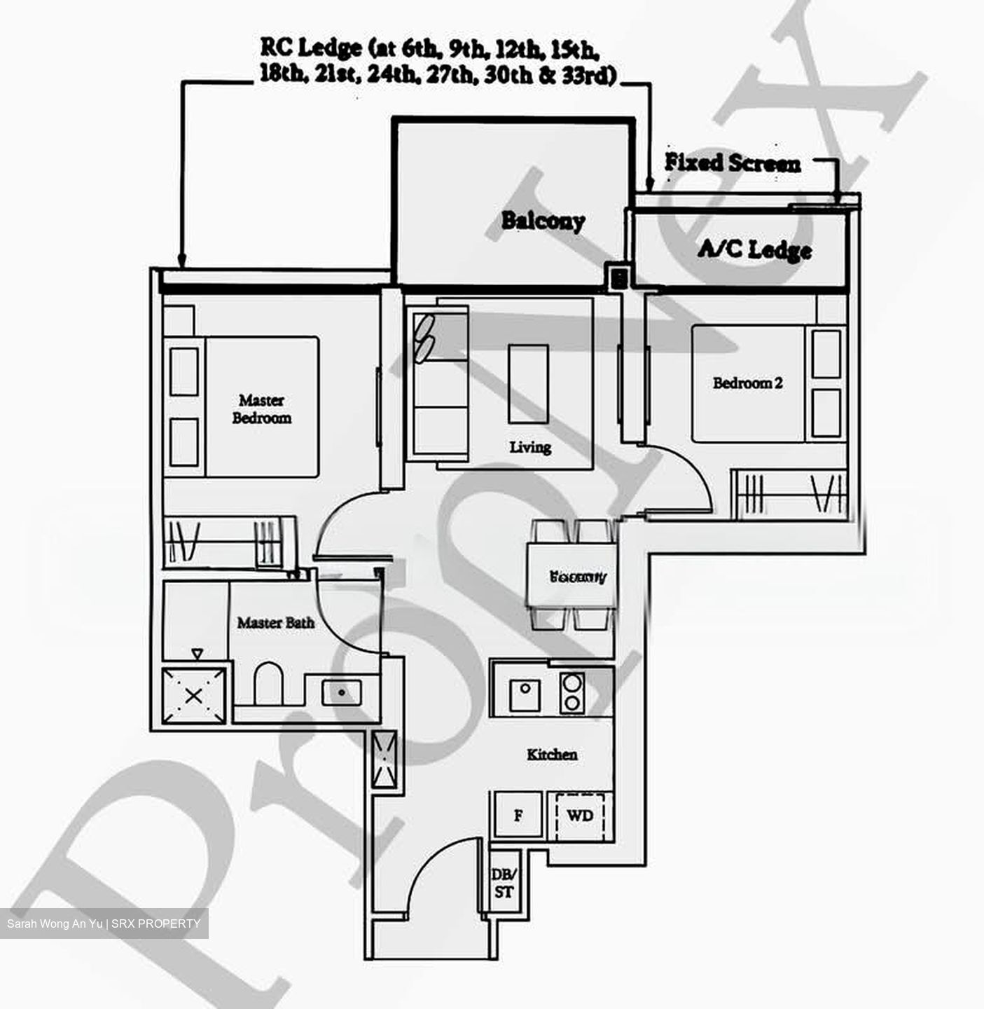Avenue South Residence (D3), Apartment #602938101